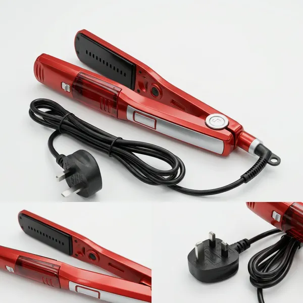 مكواة فرد الشعر بالبخار مع 5 إعدادات للحرارة شبيهة Babyliss