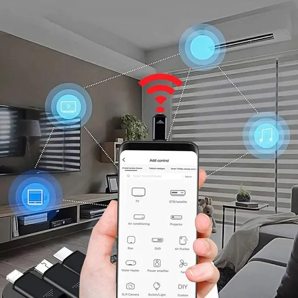 • اصغر وصلة لتحويل الهاتف IOS الى ريموت لكل الاجهزة