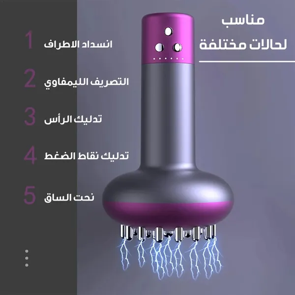 عرض مع حزام رياضي قابل للتعديل لتنحيف البطن والساق بالحرارة معجهاز تدليك كهربائي مع 6 مستويات ضغط ساخن