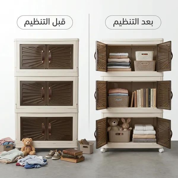 الدولاب البلاستيك المشهور 3 دور