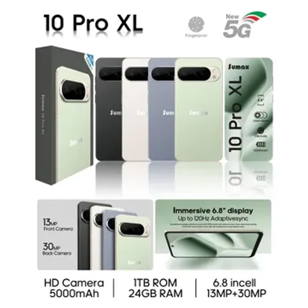 جوال عالى الجودة 10 PRO XL ضمان عام + هدية مجانية