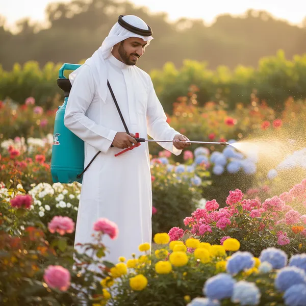 رشاش ضغط يدوي 6 لتر متعدد الاستخدامات للزراعة والتنظيف