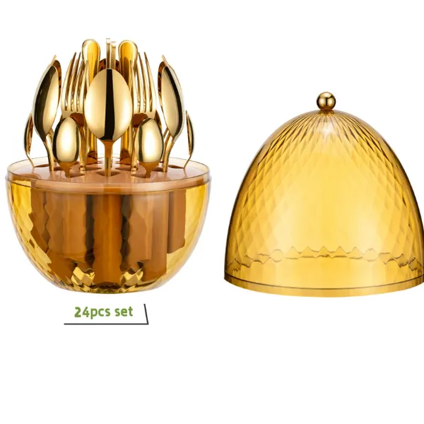 • طقم ملاعق البيضة