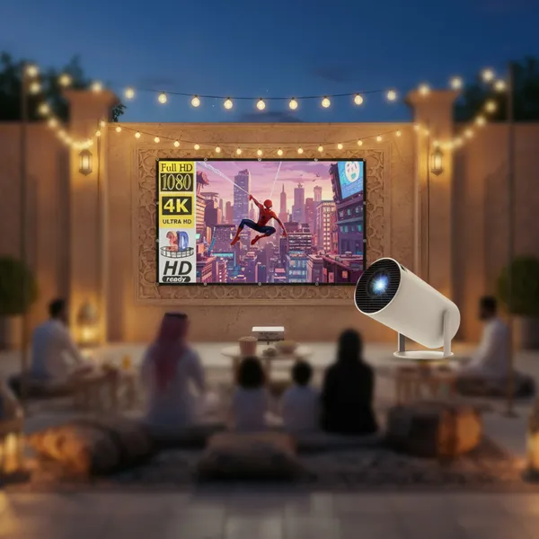\\" بروجيكتور + ستاروة بروجيكتور 60 أنش لعرض سنيمائى \\"