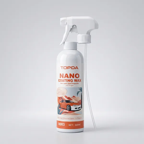 بخاخ نانو لحماية وتلميع طلاء السيارة Nano Coating Wax Spray – لمعان فوري وحماية طويلة