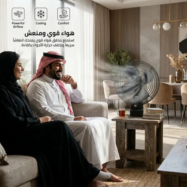 بور بنك بمروحة 2 بطارية ضمان عام