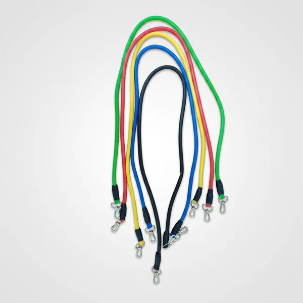 • الأربطة المرنة للتمارين الرياضية بقوة من 4.5 كجم الى 13.6 كجم