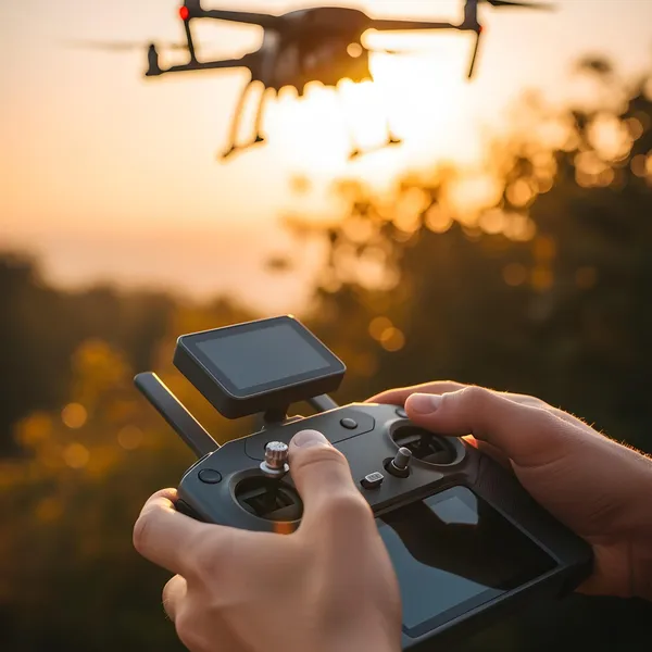 طائرة Drone فائقة الدقة 4K ابيض