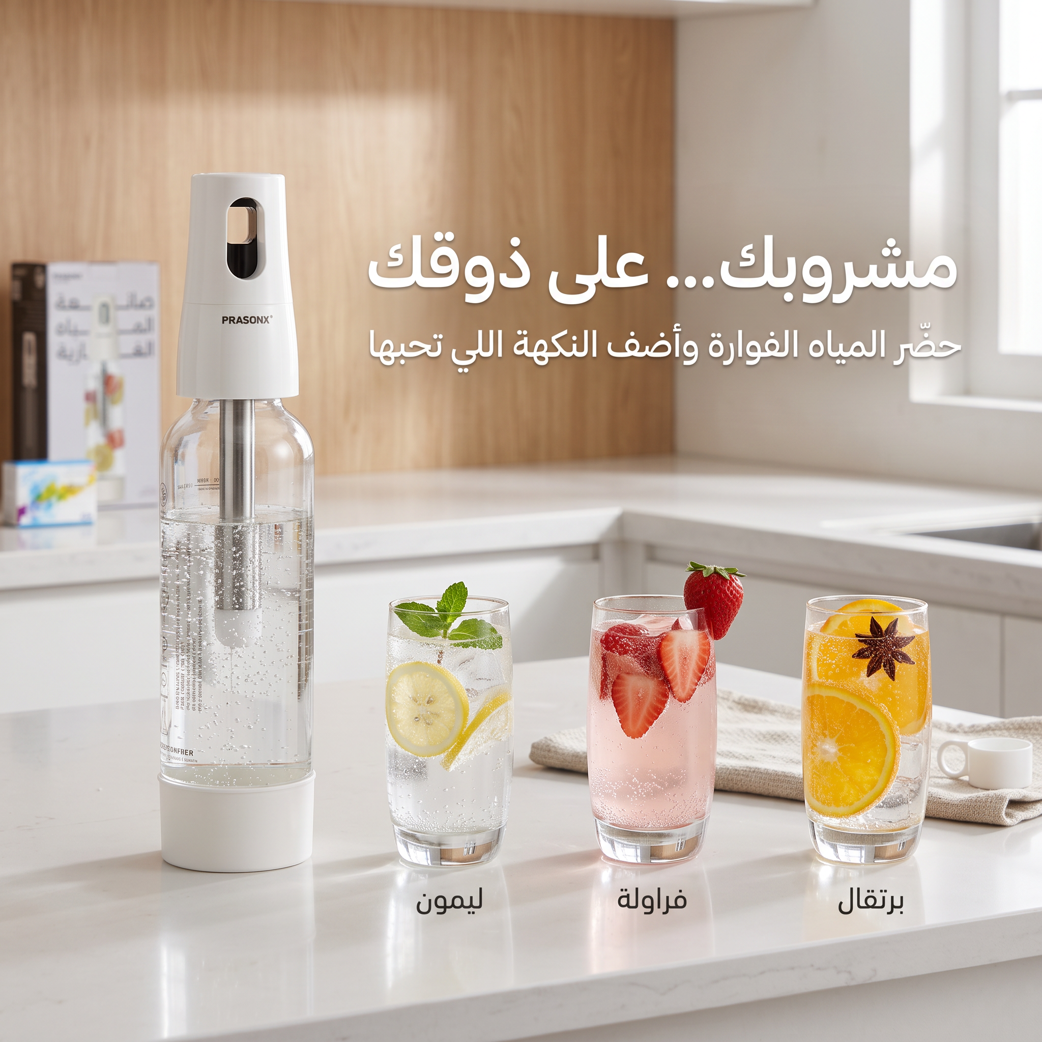 صانعة المشروبات الغازية 