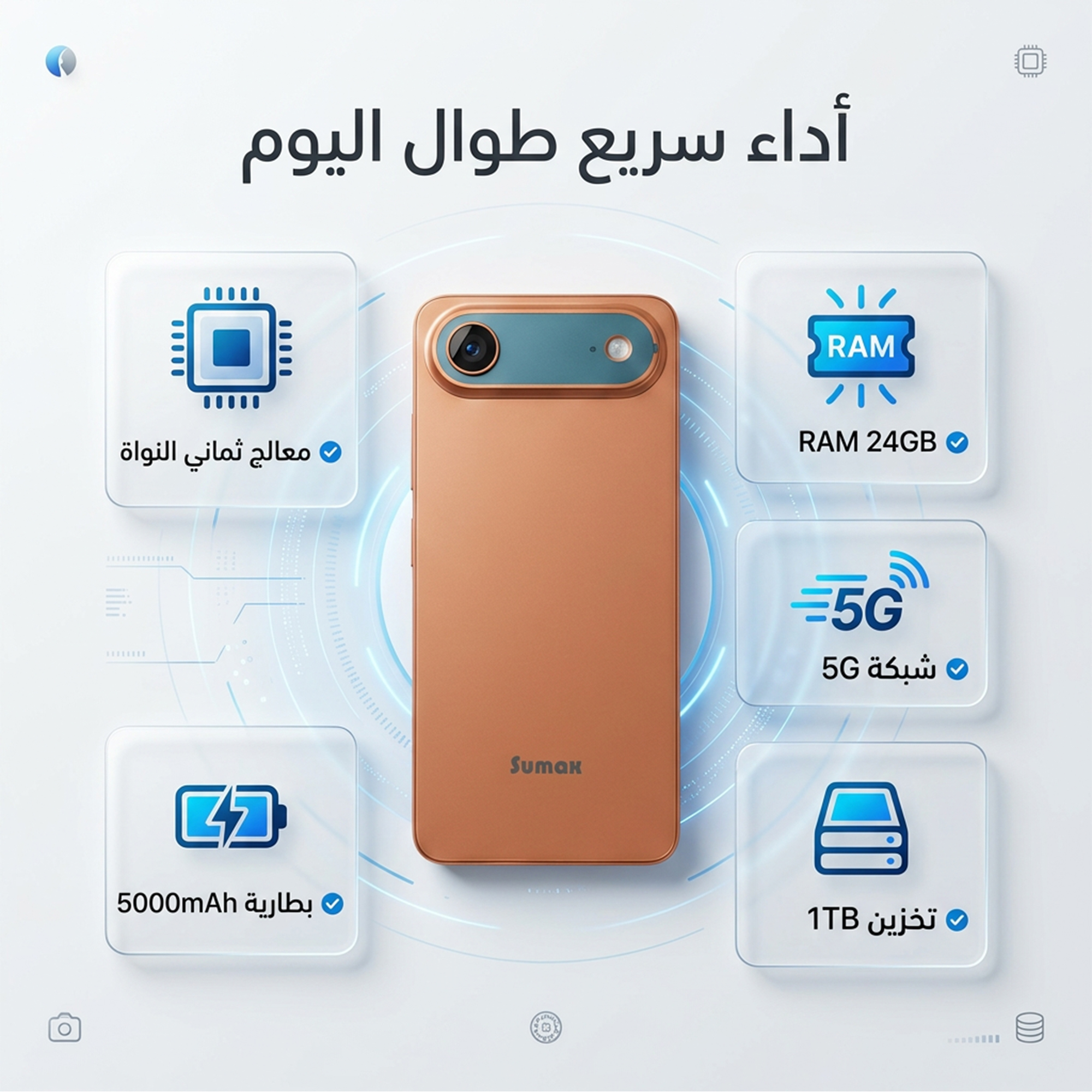 جوال SUMAX AIR ضمان عام
