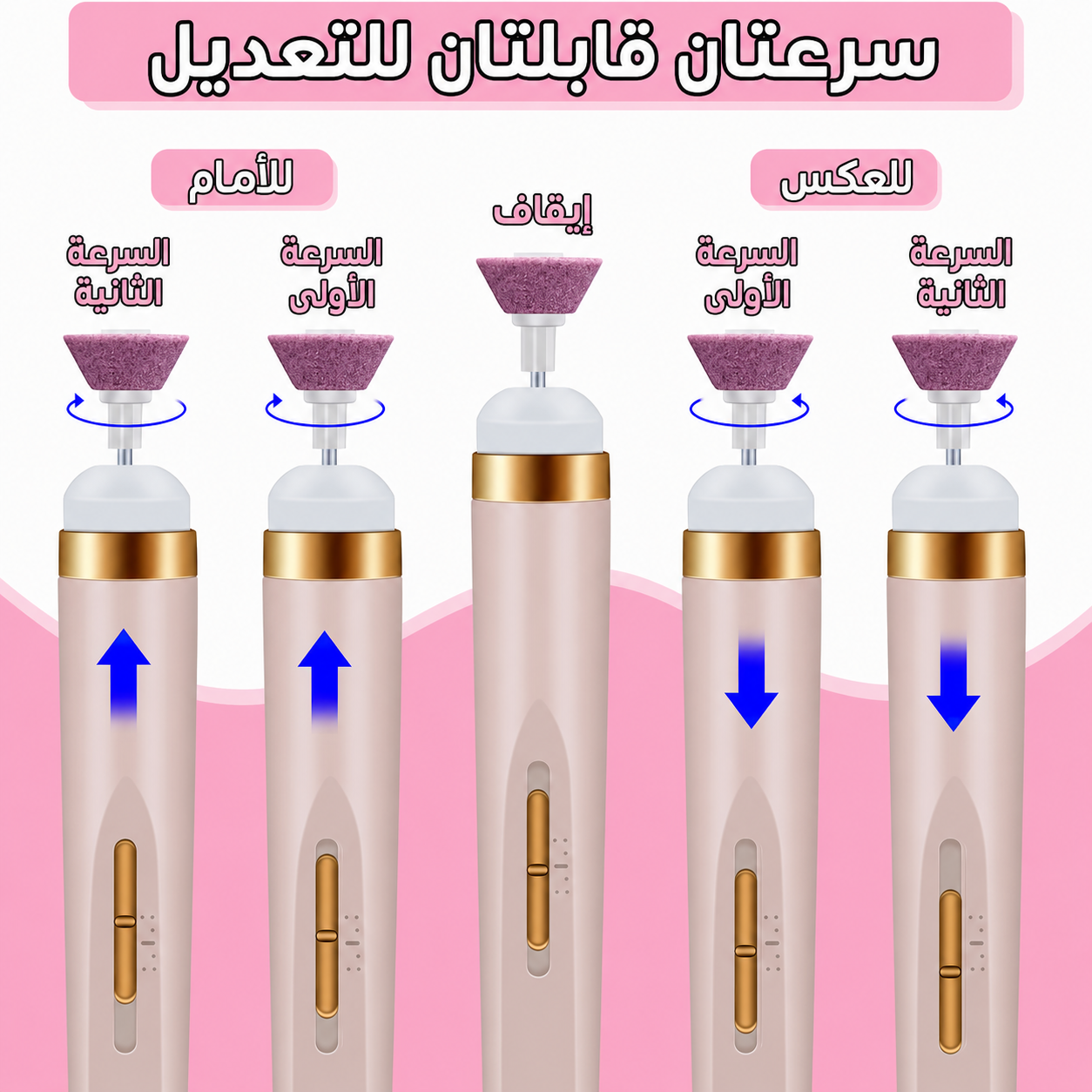 مجموعة العناية الشخصية "" تنظيف البشرة & برد الاظافر & إزالة الجلد الميت 