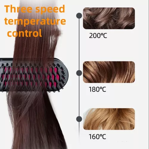 • Wireless hair straighter