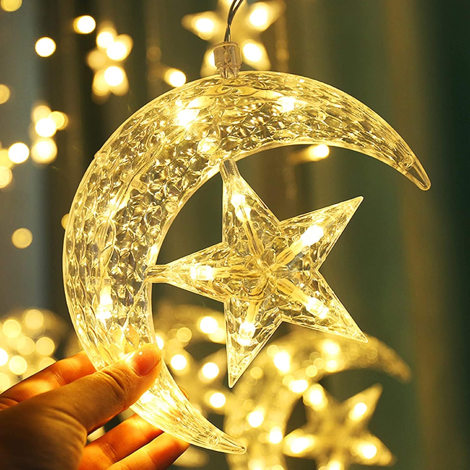 زينة رمضان هلال ونجمة