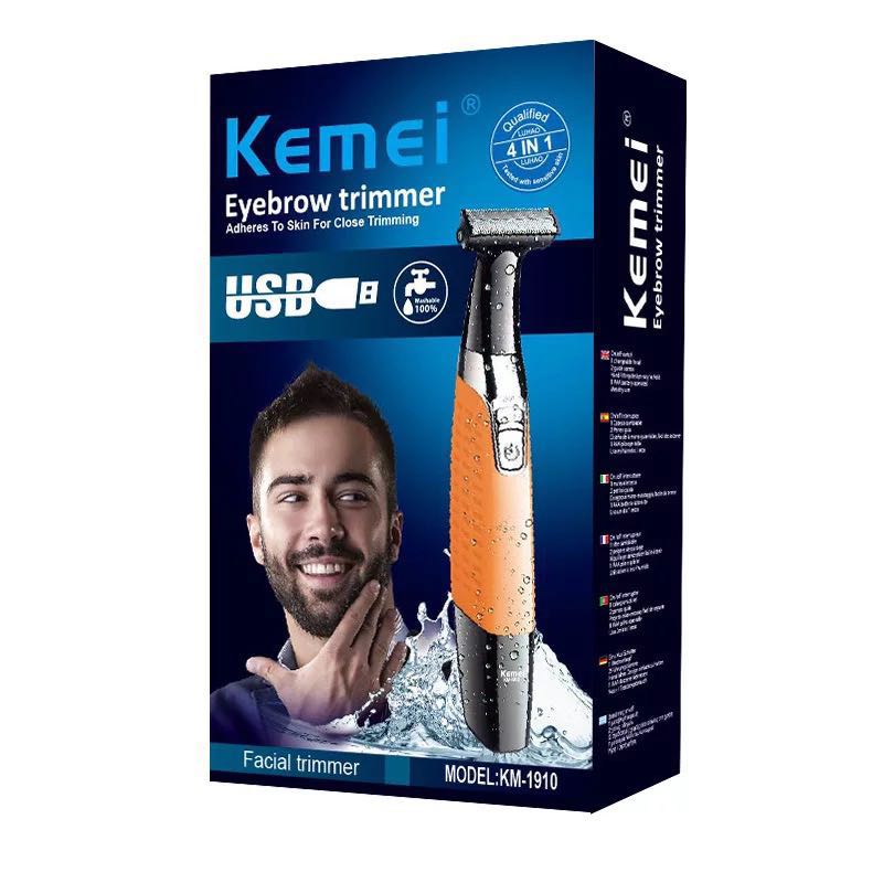 عرض: ماكينة حلاقة Kemei 1910 + ماكينة تنعيم 