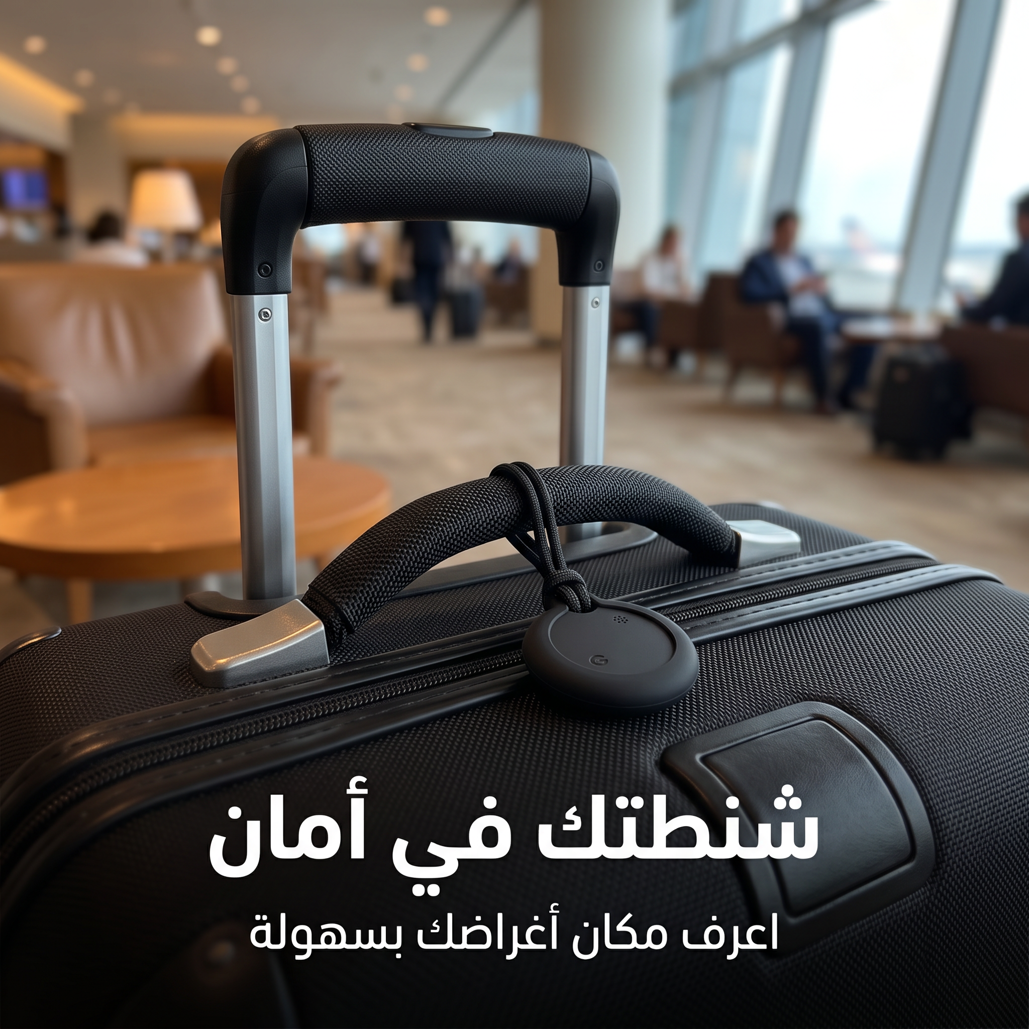 جهاز تتبع  متوافق مع Apple Find My بجرس 100dB
