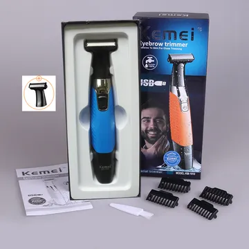عرض: ماكينة حلاقة Kemei 1910 + ماكينة تنعيم 