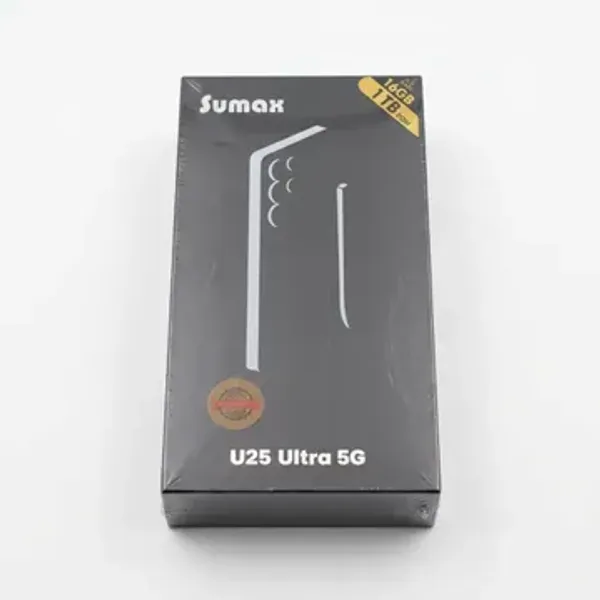 هاتف  U25 (ضمان عام ) ثنائي الشريحة ( لون أبيض) + هدية جراب شفاف 