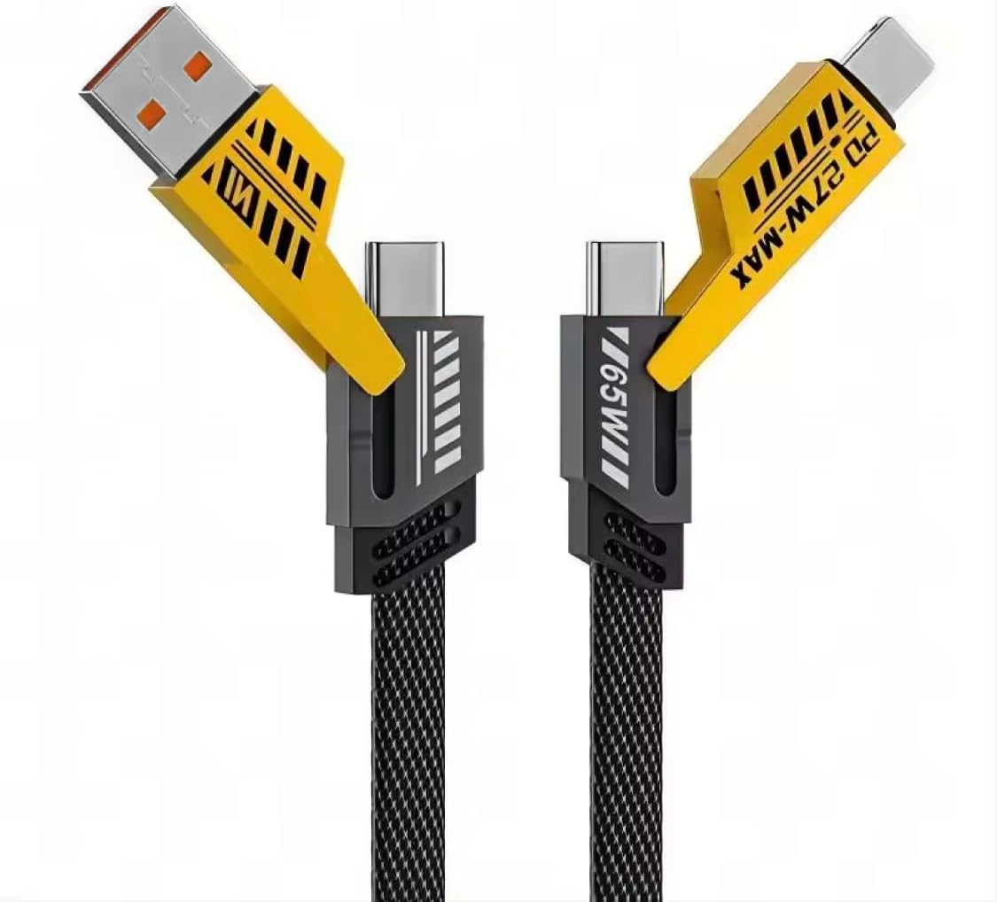 عرض Anker Power Port Nano-20W + كابل شاحن USB متعدد 15 سم، شحن سريع 3 في 1 (Lightning, Type-C & Micro USB)