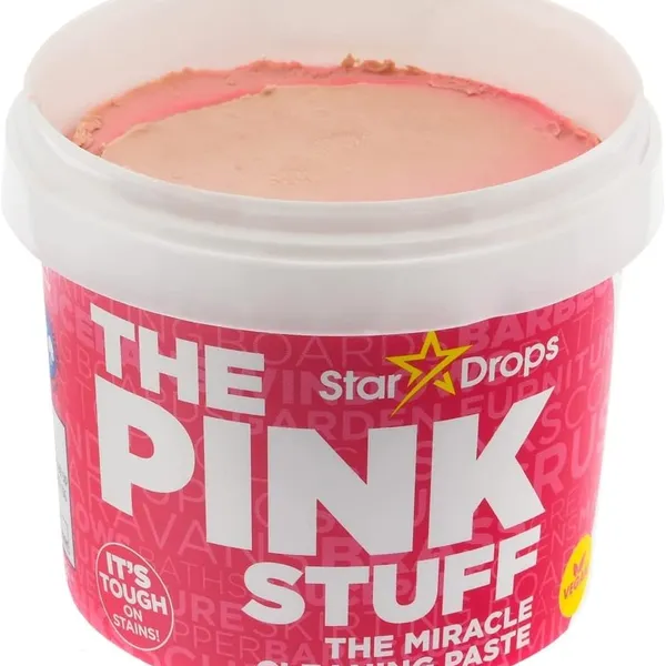 عرض جهاز تنظيف بالبخار بالضغط العالي شكل دائري + معجون التنظيف الجبار The Pink Stuff