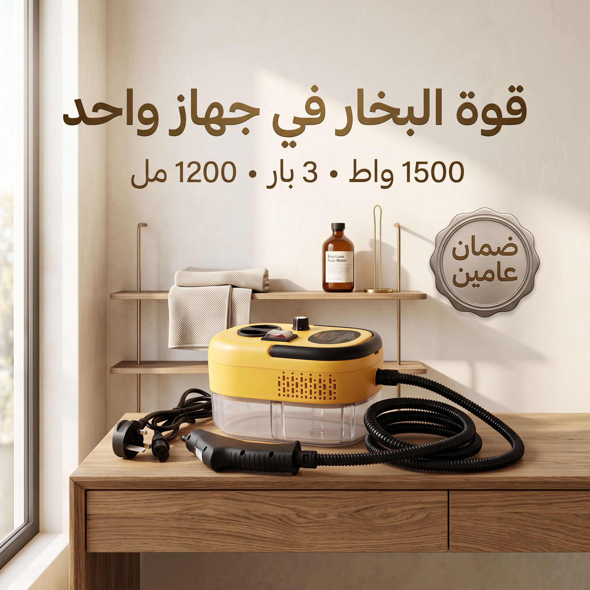 جهاز تنظيف بخار بالضغط العالي من دينكس بضمان عامين