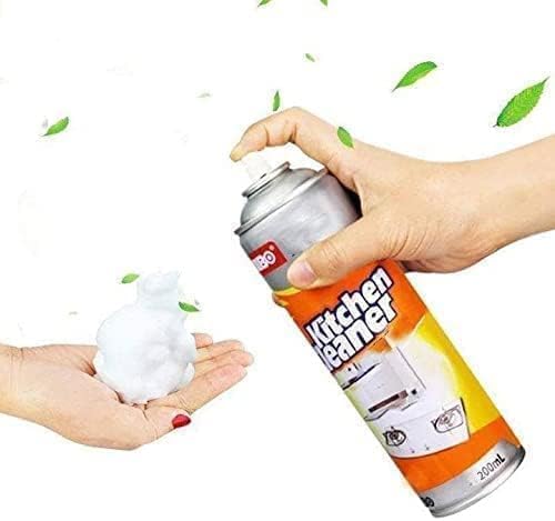 عرض مساحة سهلة العصر مع قطعتين اسبراي التنظيف الجبار Multipurpose Bubble Cleaner 