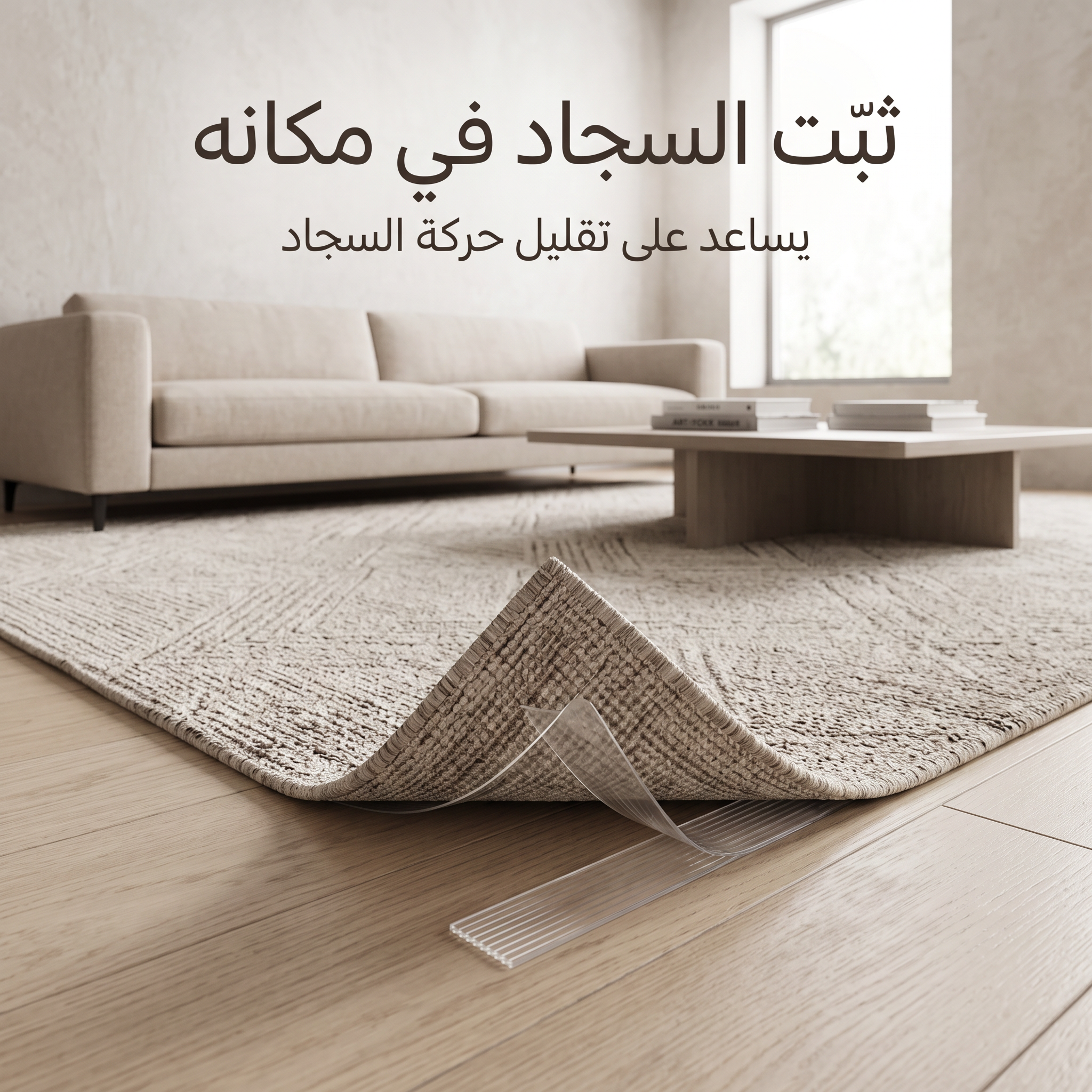 شريط لاصق نانو شفاف مزدوج الوجهين