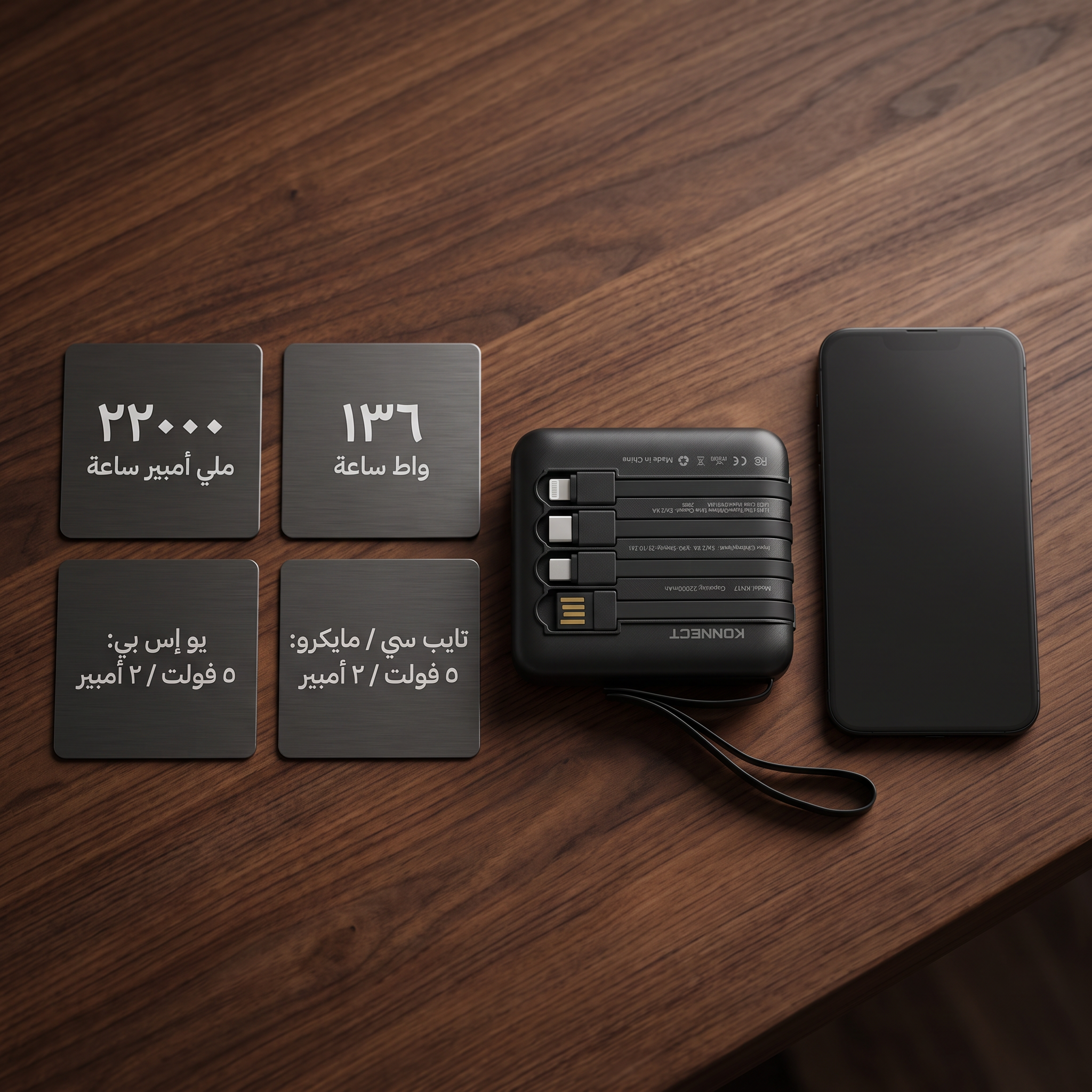 باور بنك 22.000 ميللي امبير