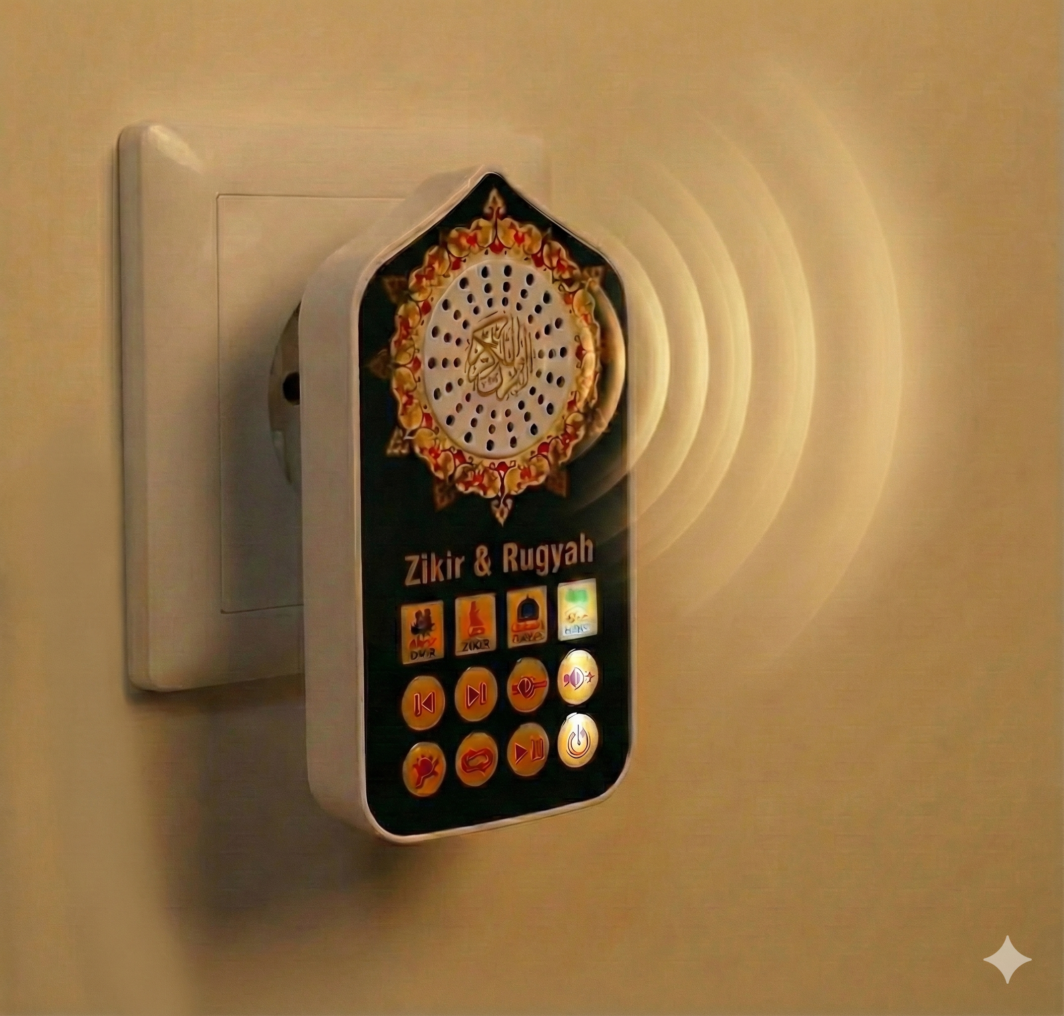 سبيكر  ذكر و قرآن و اضائة خفيفة