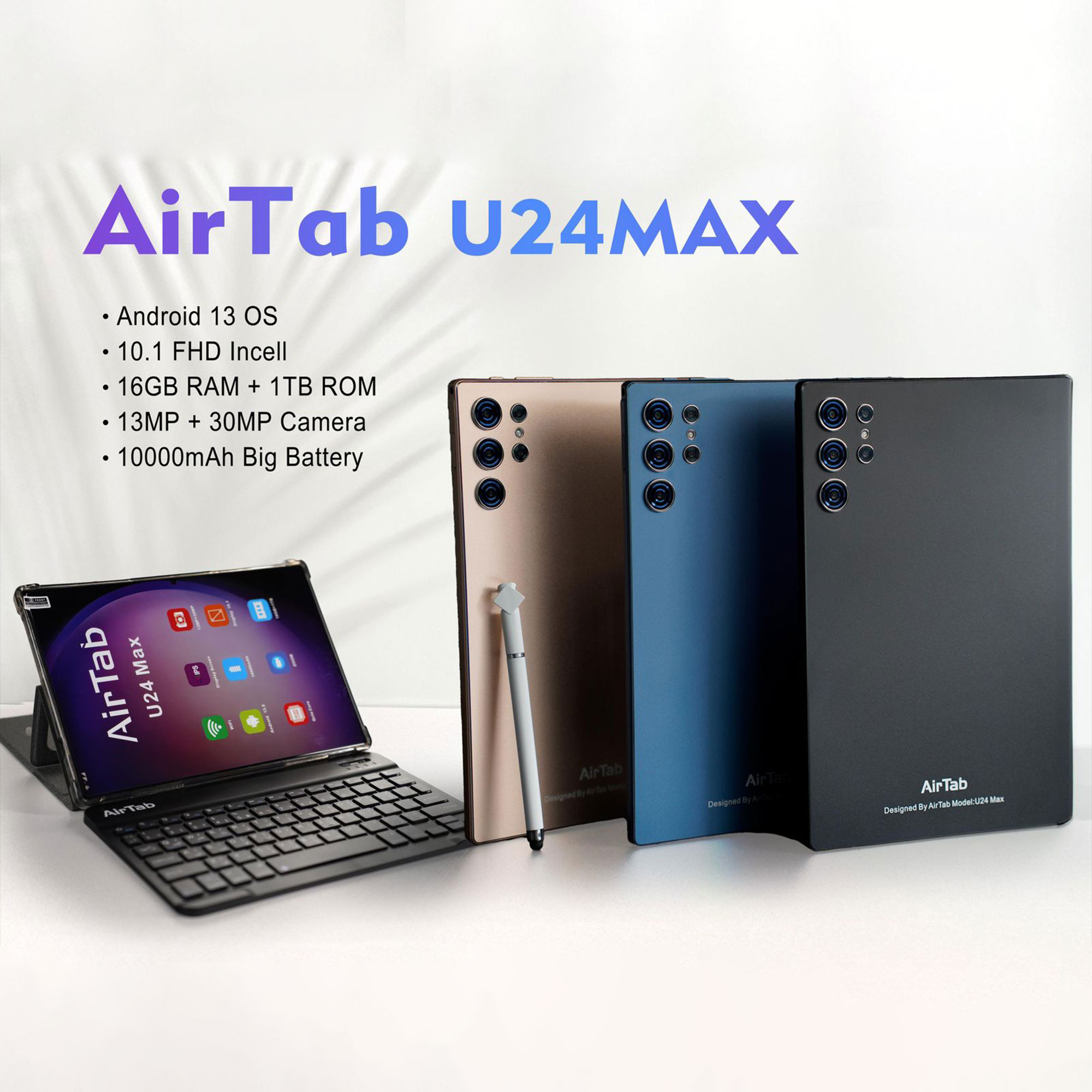 • تابلت ايرتاب U24 MAX (ضمان 6 شهور)