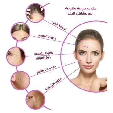 فرشاة فرد الشعر الحلقية + ديرما رولر