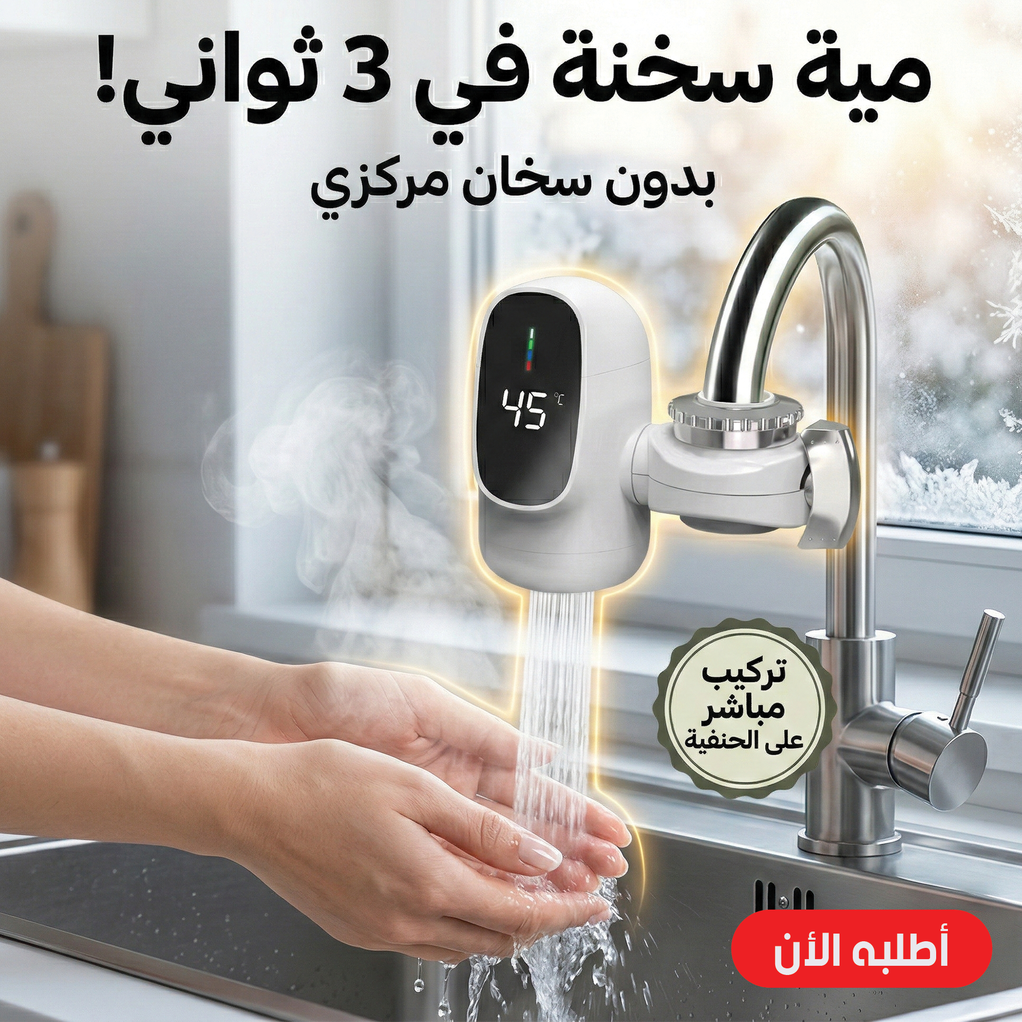 سخان الحنفية السحري