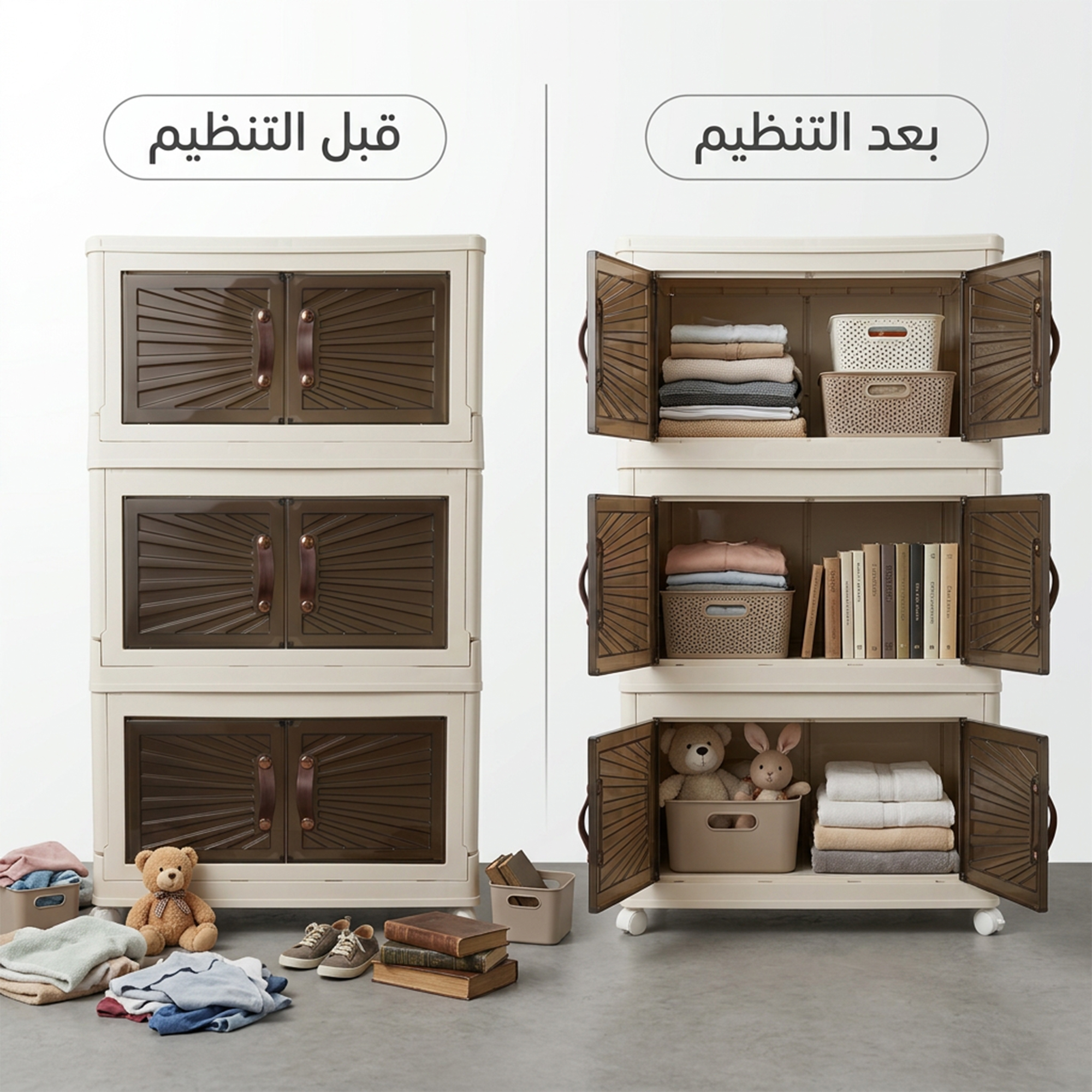 الدولاب البلاستيك المشهور 3 دور