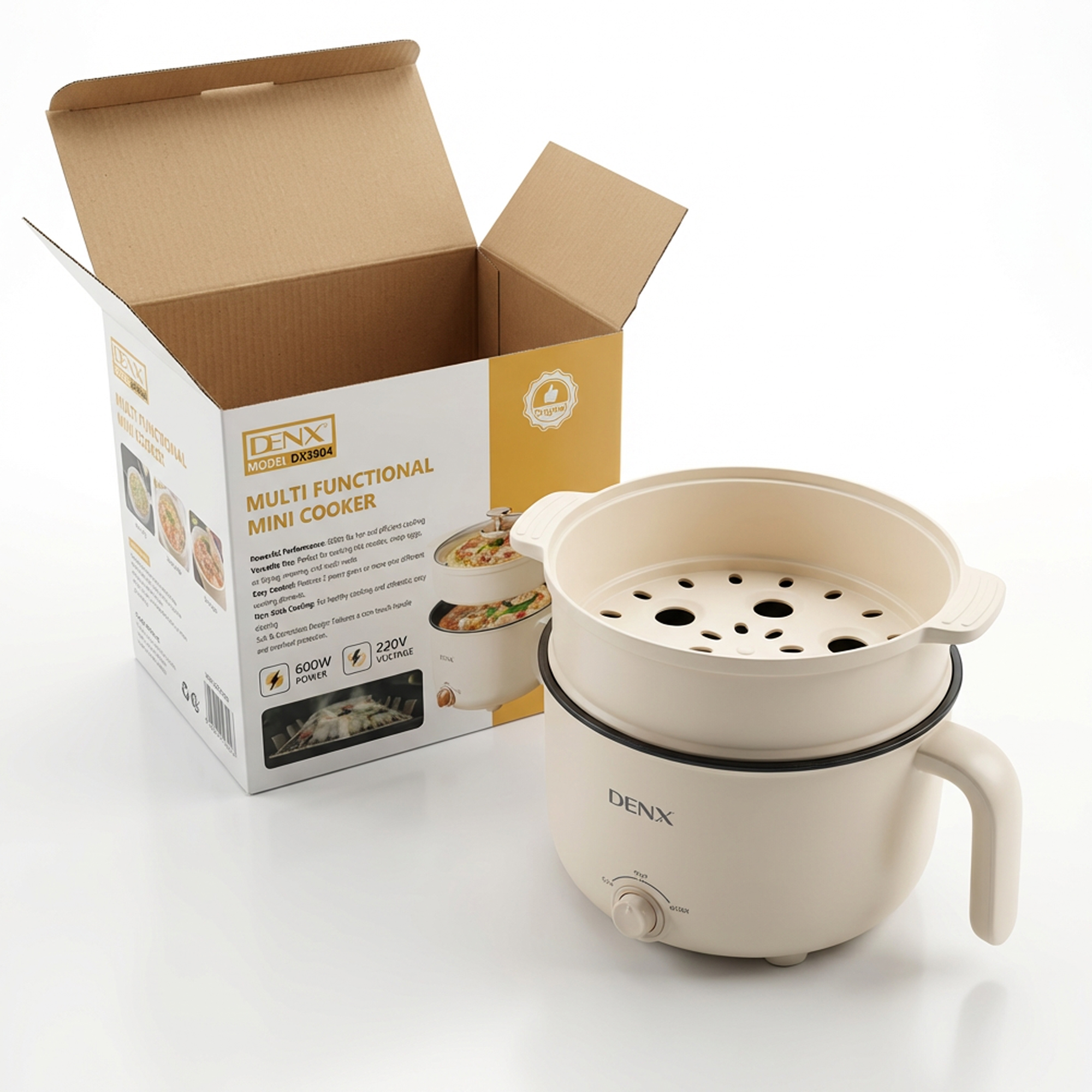 قدرة كهربائية متعددة الوظائف — طبخ، قلي، وبخار في واحدة