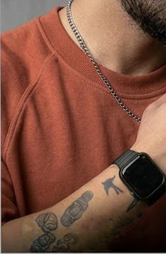 التيشرت البيزك البني مقاس اتنين اكس - 5