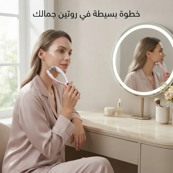 جهاز مساج ونحت الوجه الإلكتروني - صورة 3