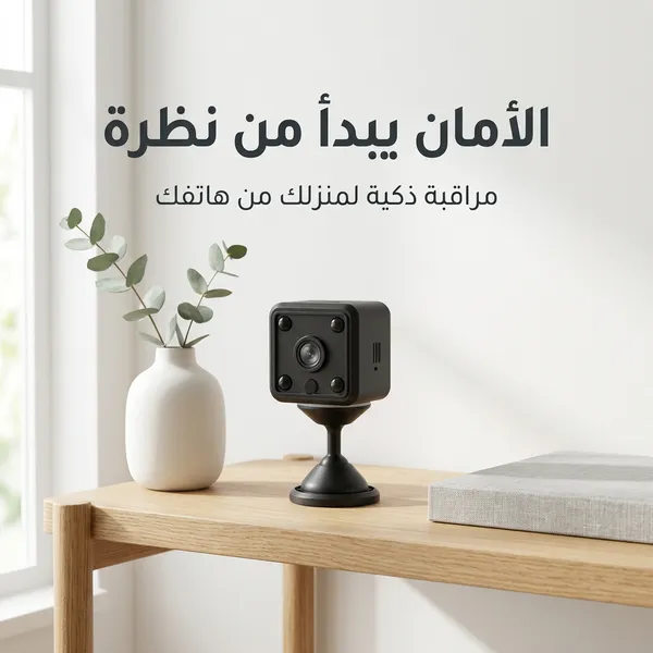 Indoor Home Smart Camera ضمان عام 