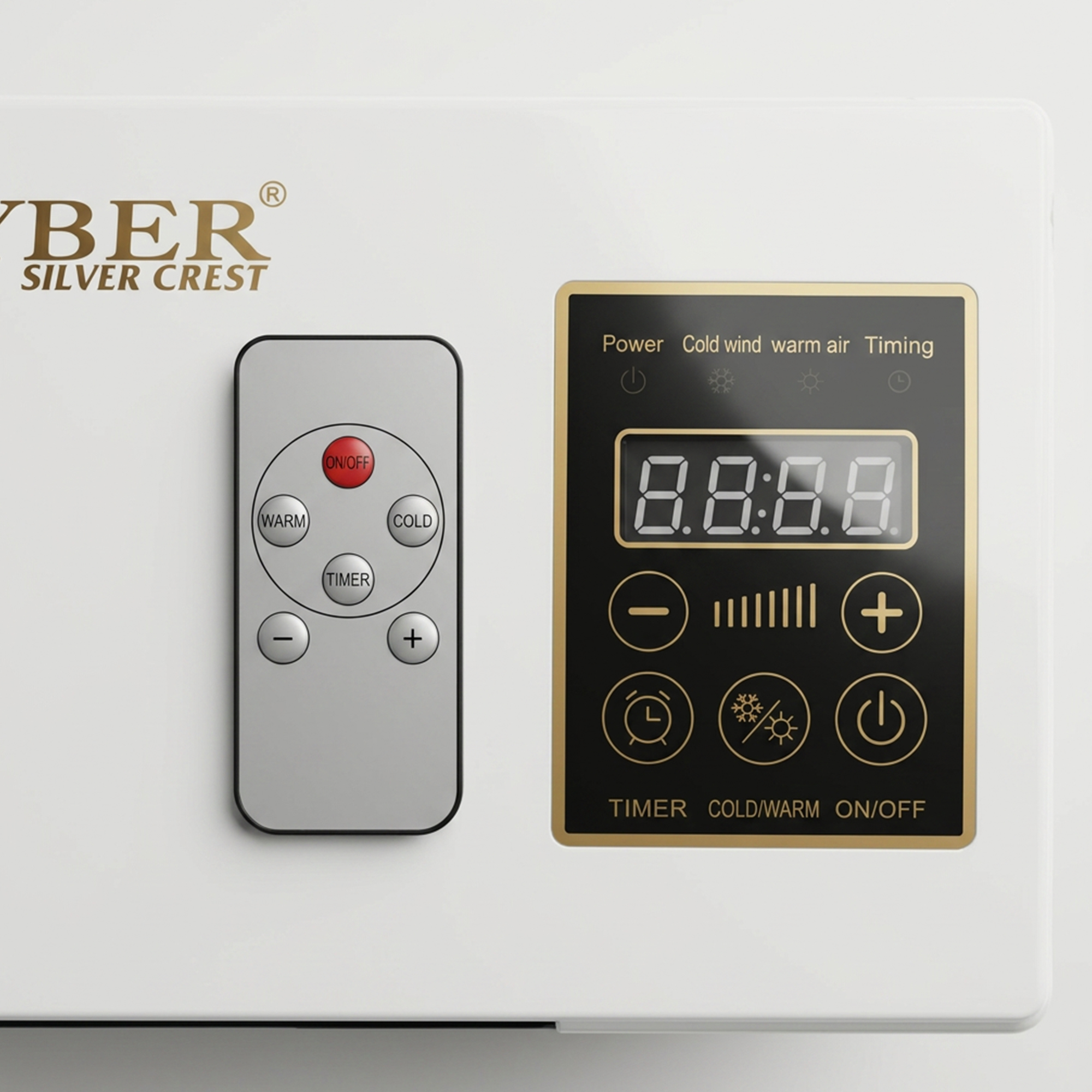 مبرد و دفاية و مجفف 3 في 1 يعمل بقوة 2000 واط بضمان عامين