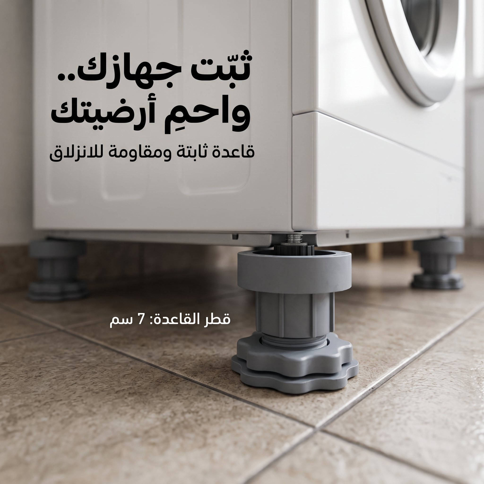 قواعد الغسالة المانعة للاهتزاز والانزلاق