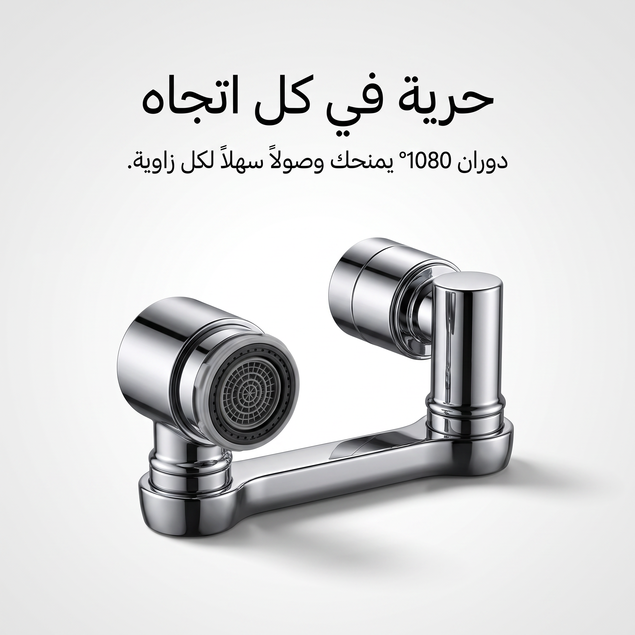 وصلة الصنبور الذكيه (وصلتك لكل زاوية.. بدون سباك وبدون تعقيد)