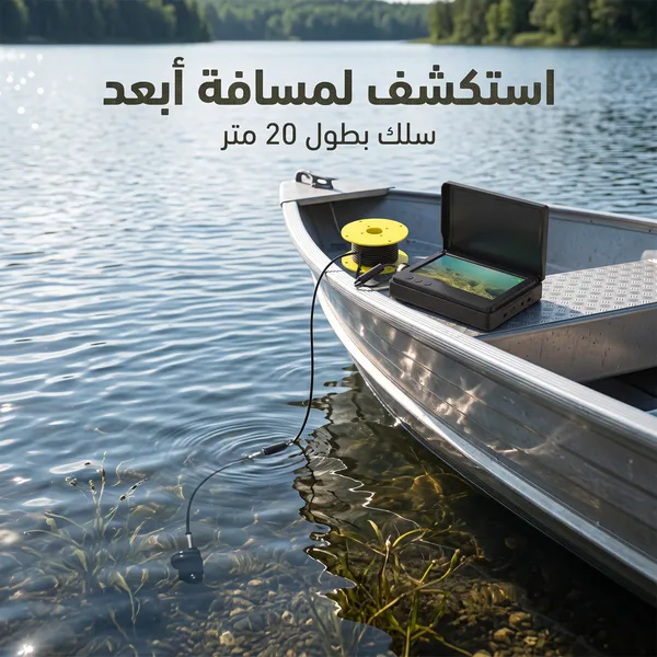 كاميرا بشاشة لتصوير تحت الماء