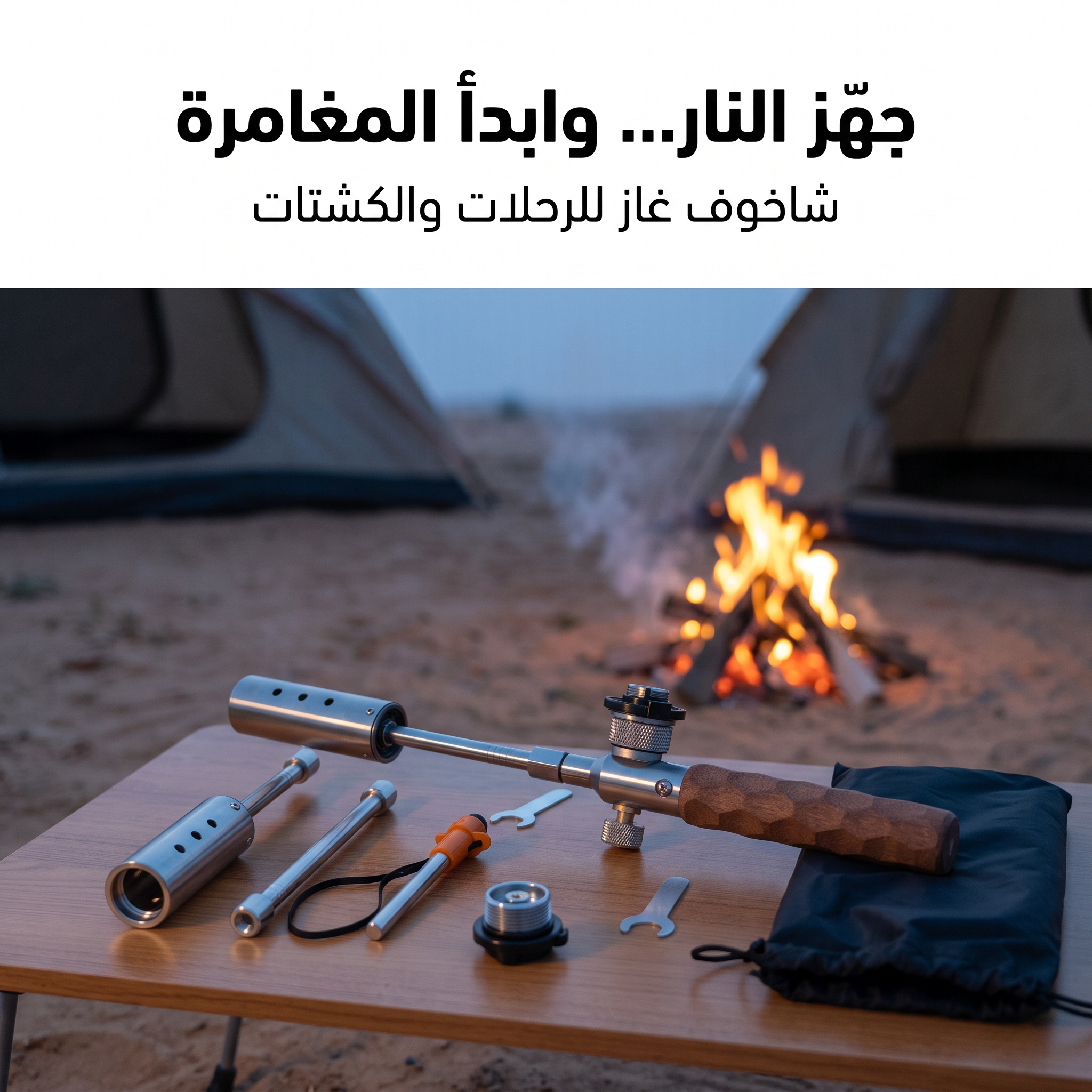 ولاعة غاز للتخييم – رفيقك المثالي للرحلات