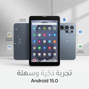 تابلت Air Tap a19 Max مع كيبورد وماوس بلوتوث وباوربنك 22000 مللي أمبير