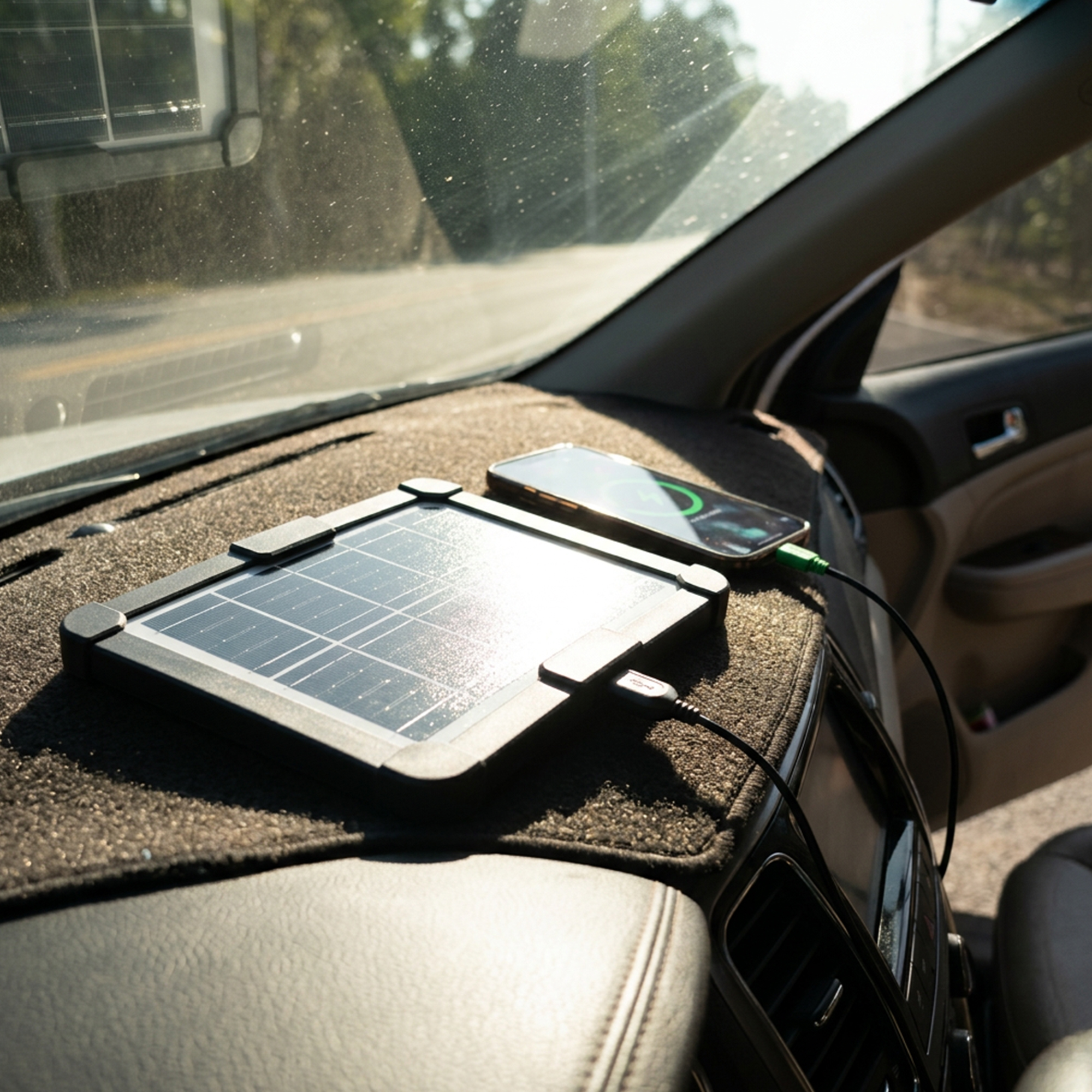 خلايا شمسية لشحن الجوال