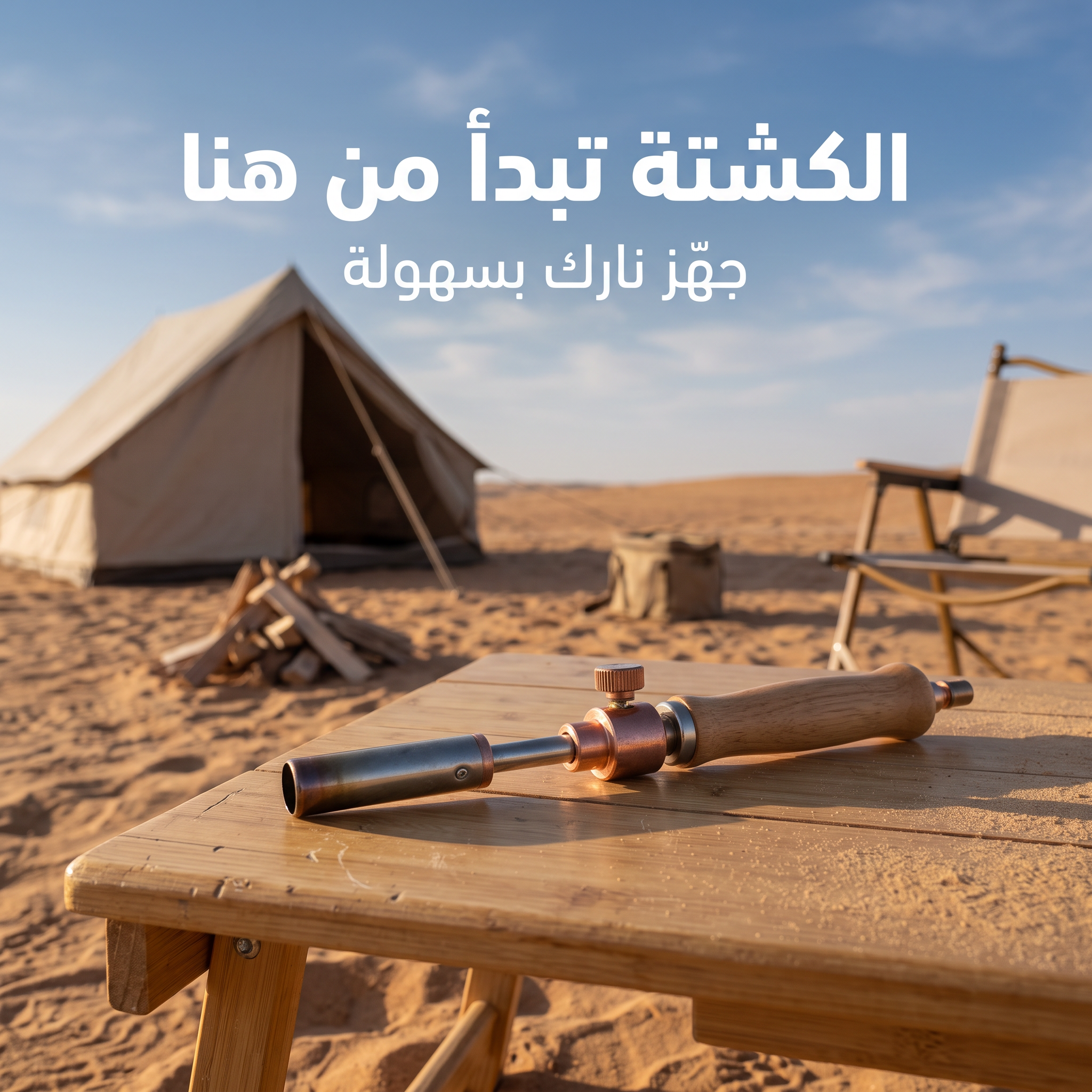 ولاعة غاز للتخييم – رفيقك المثالي للرحلات