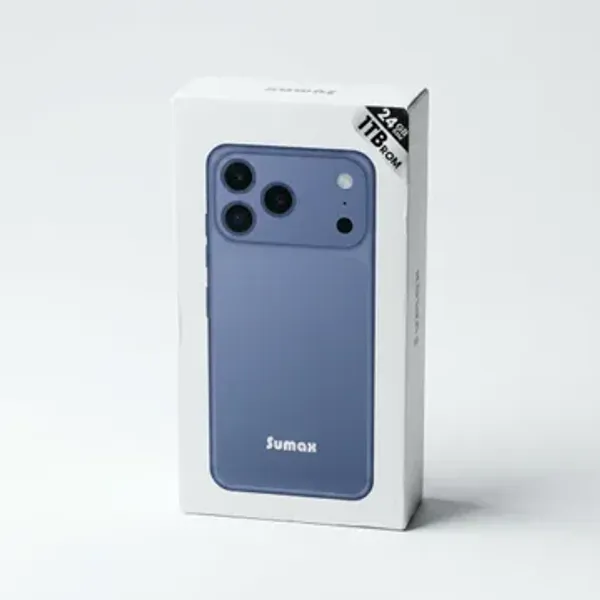 هاتف 17 Pro max (ضمان عام ) ثنائي الشريحة + هدية سماعة Airpods