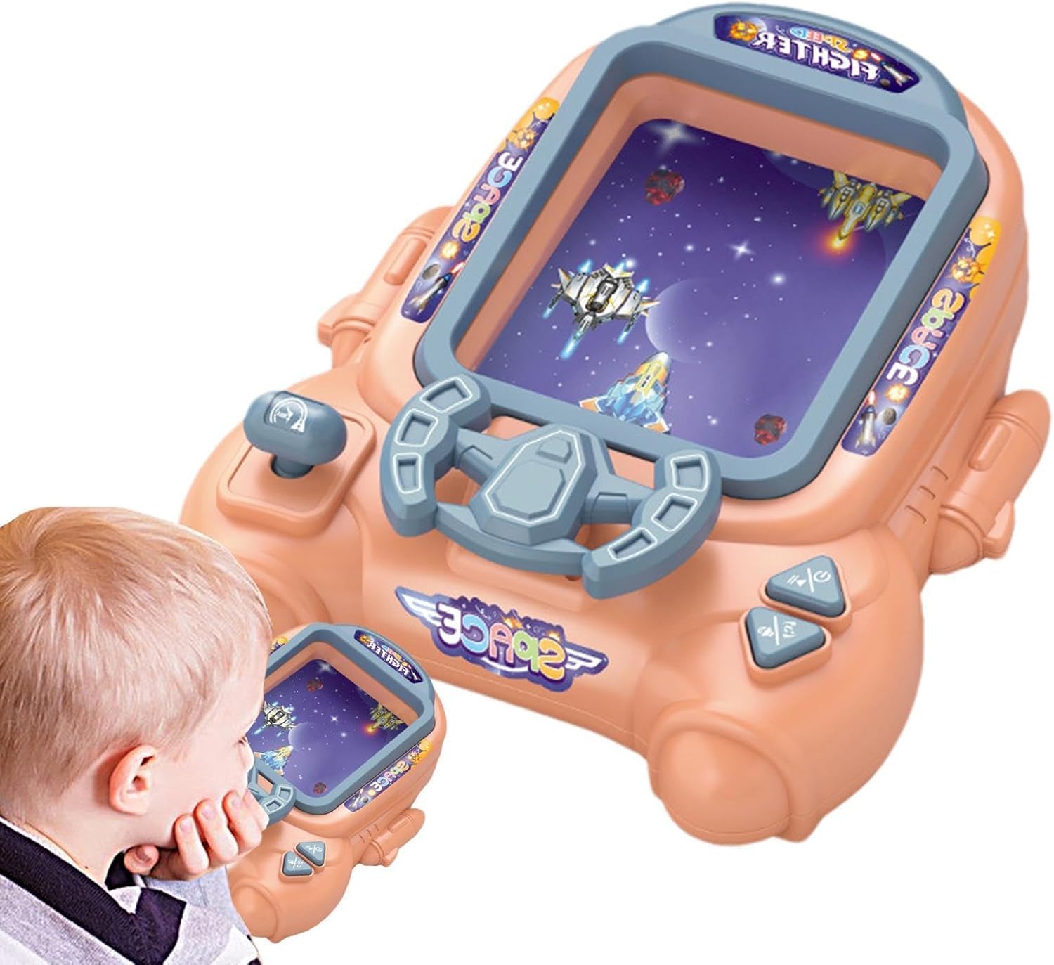 لعبة فيديو أركيد فضائية تفاعلية للأطفال - 5