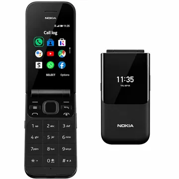 • Nokia 2720 Flip phone Dual Sim + ضمان سنه