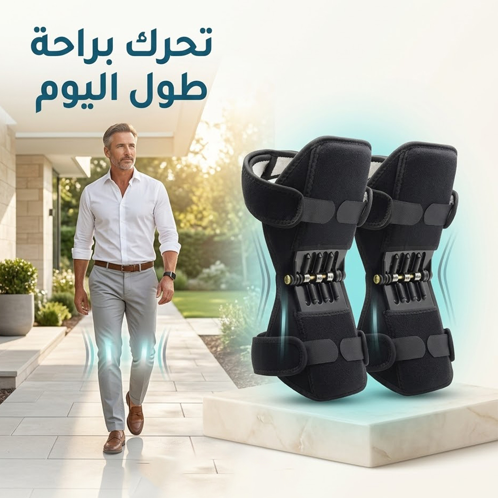 مساعد و مقوي الركبة _ قطعتين 