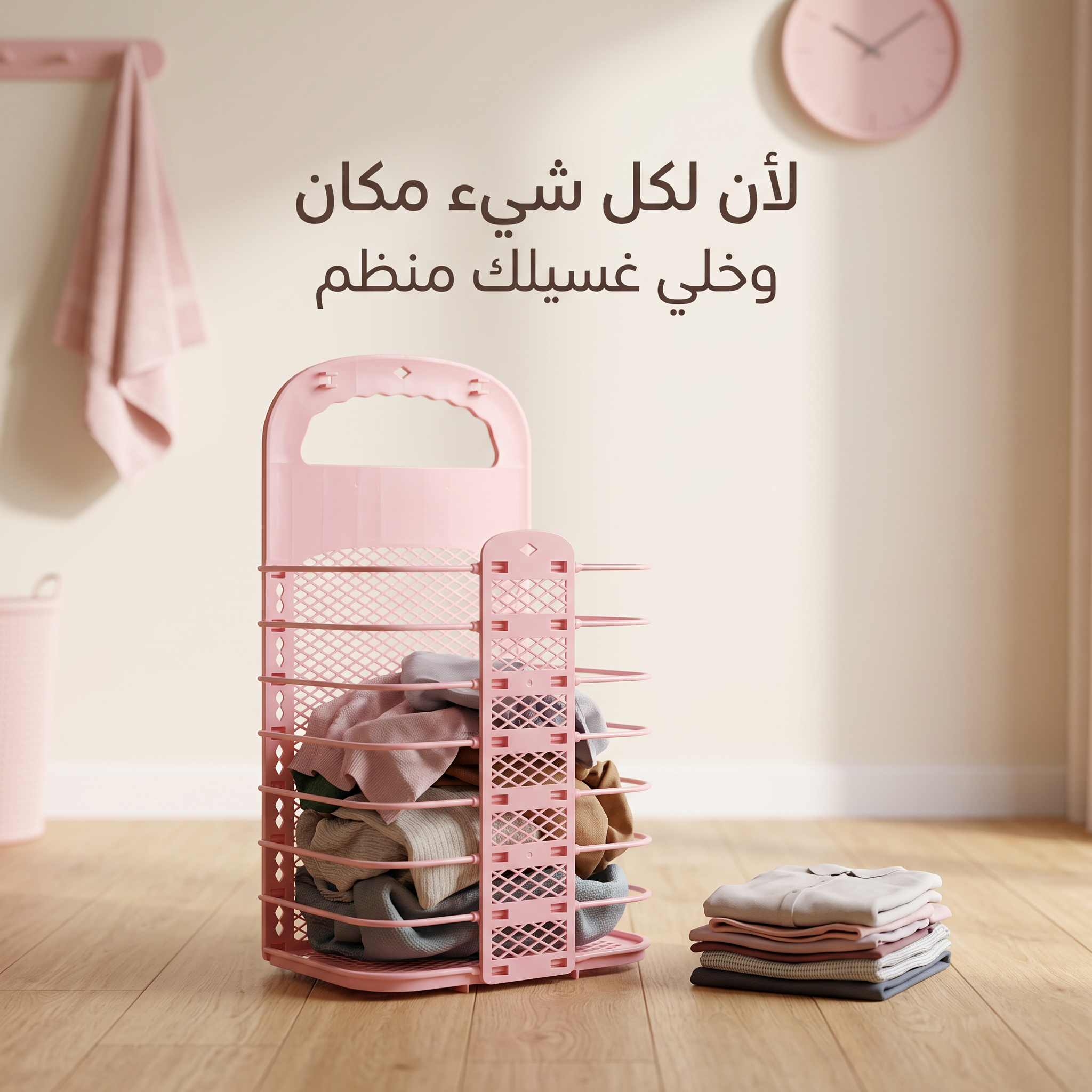 منظم الغسيل الجداري الذكي – متعدد الأدوار