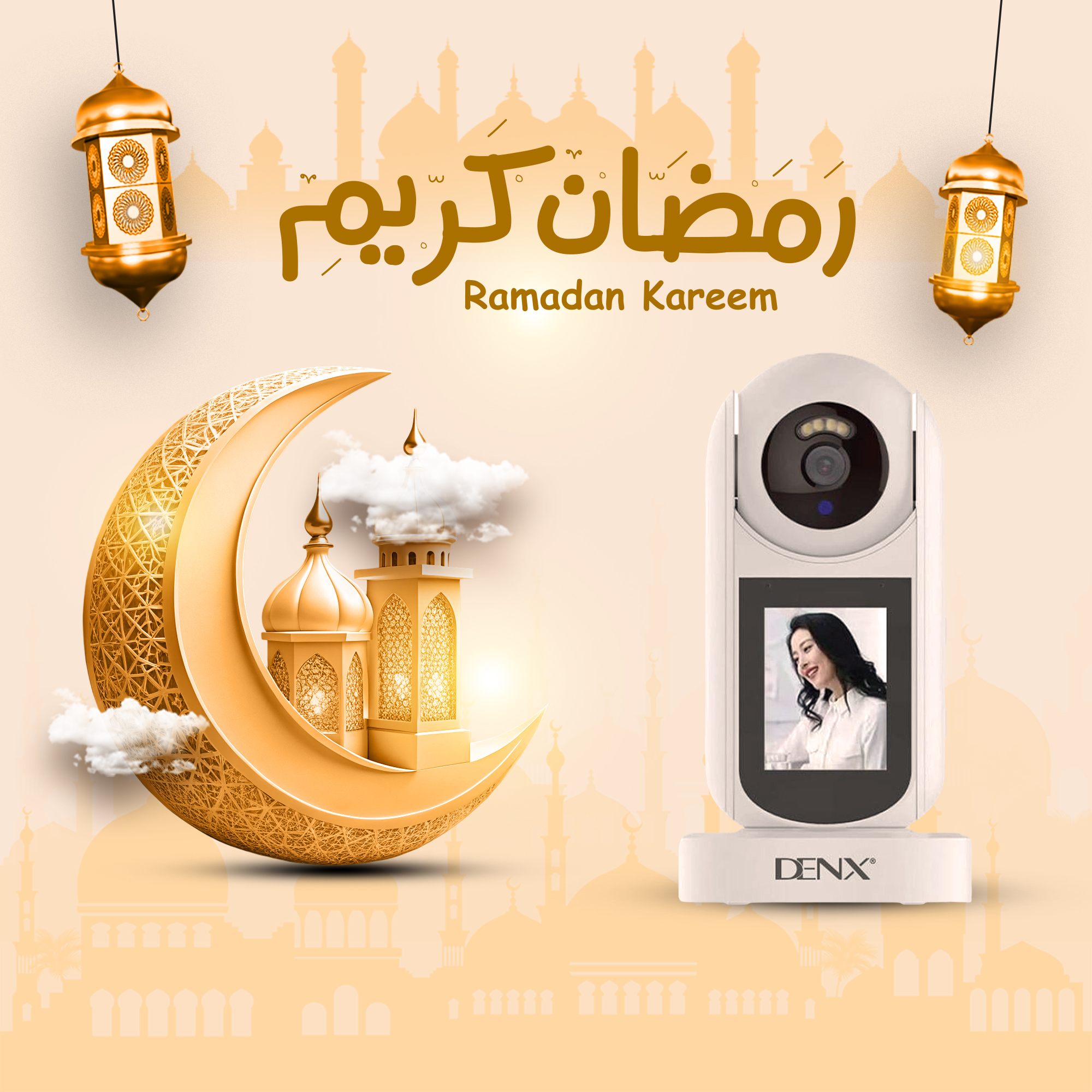 كاميرا بشاشة من دينكس ضمان عاميين 
